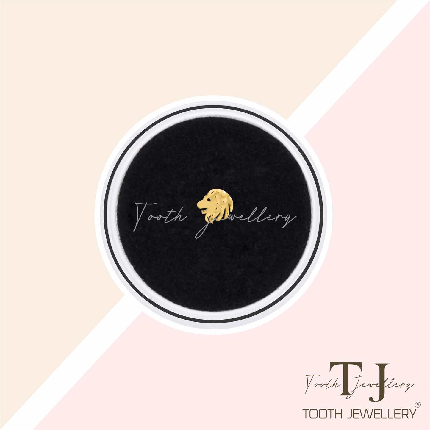 Leo Tooth Charm Tooth Jewellery