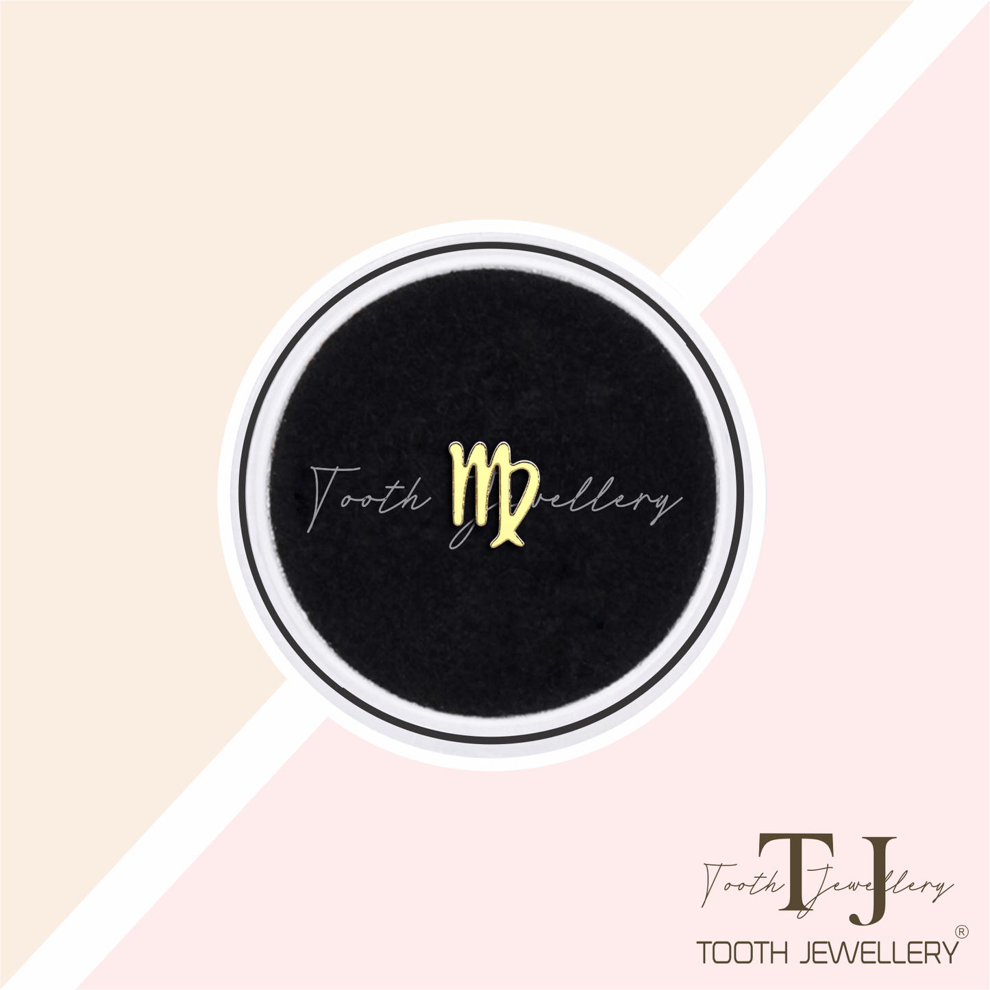 Virgo Sign Tooth Charm Tooth Jewellery