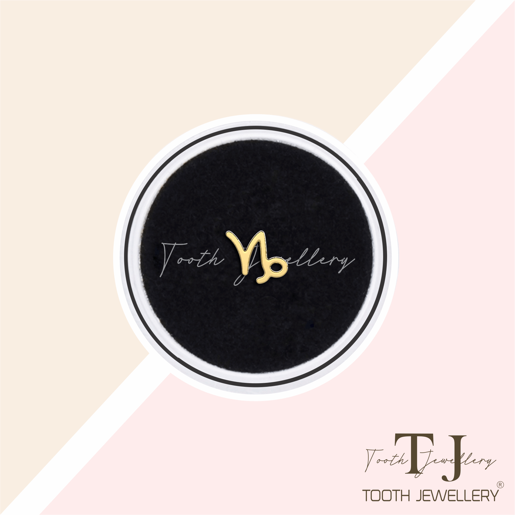 Capricorn Sign Tooth Charm Tooth Jewellery