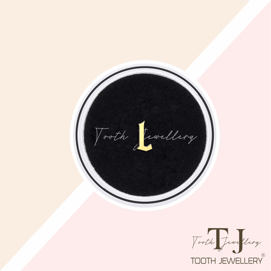 L Letter Tooth Gem Tooth Jewellery