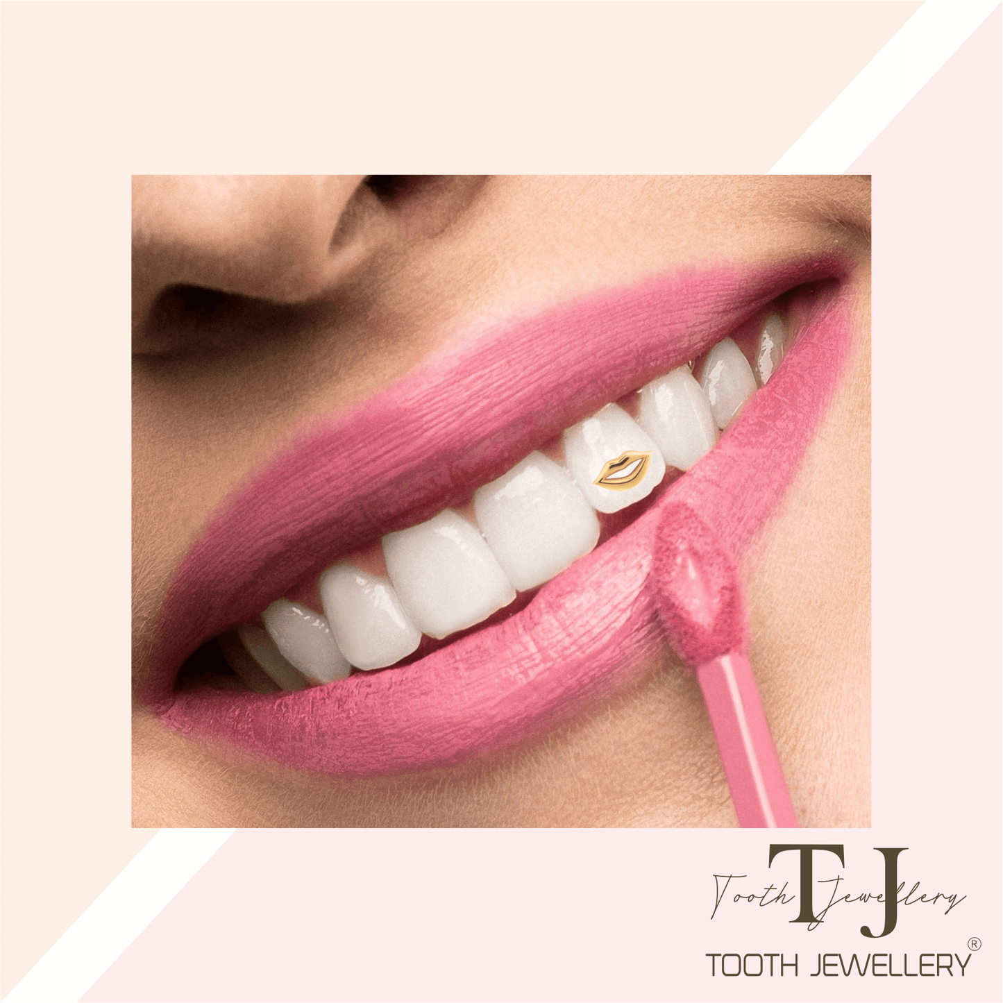 Lips Tooth Charm Tooth Jewellery