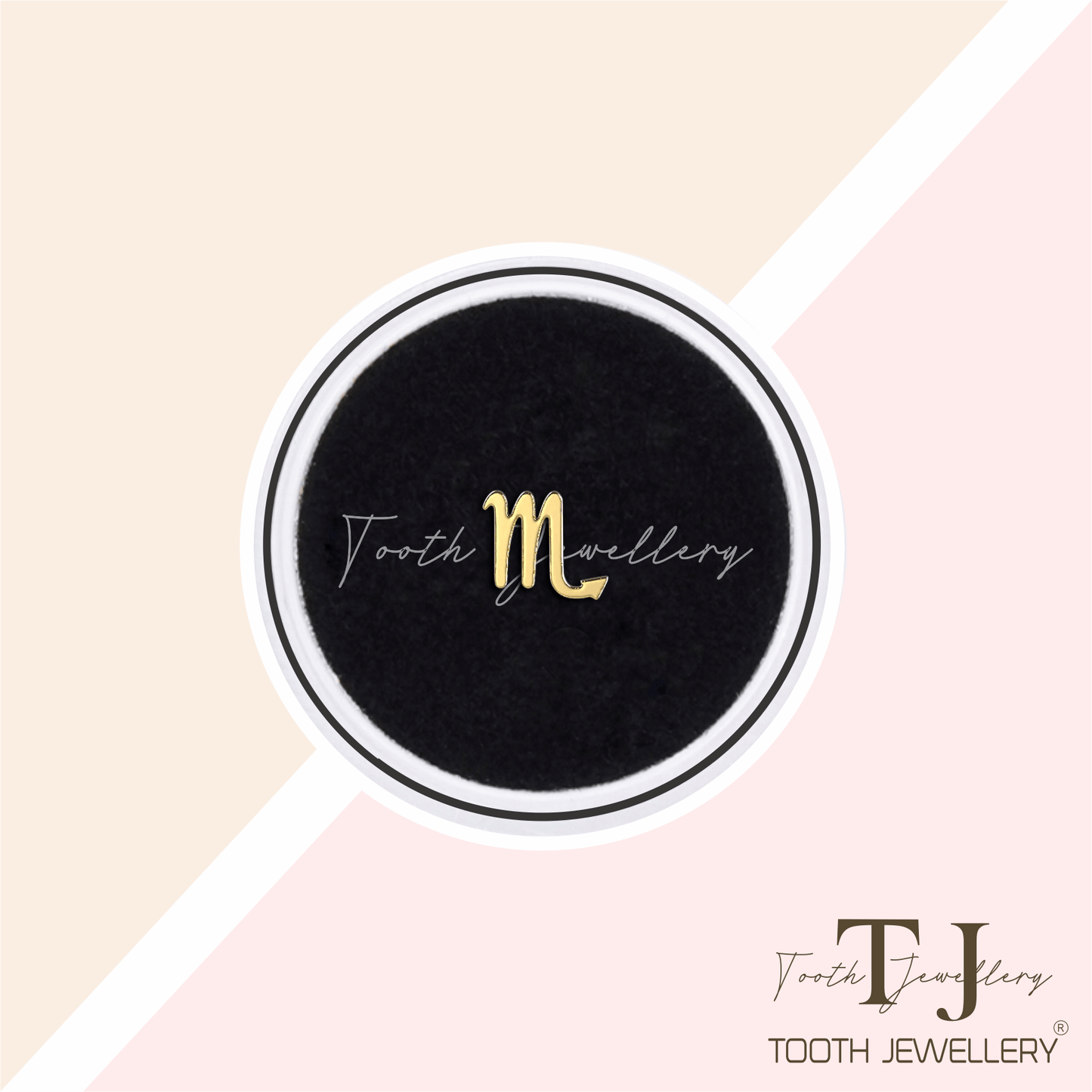 Scorpio Sign Tooth Charm Tooth Jewellery